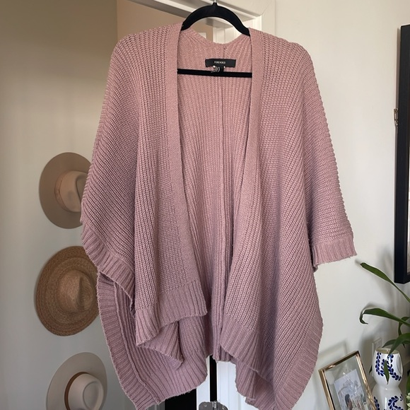 F21 Open Knit Cardigan - Picture 2 of 7